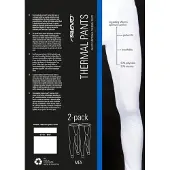 Avento Thermolegging Men Wit (2-pack)-XL
