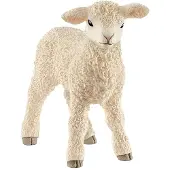 Schleich Farm World Realistisch boerderijdierenspeelgoed voor jongens en meisjes Baby lam speelgoedbeeldje