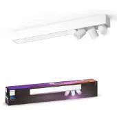 Philips Hue Centris Spot Monté en Surface White and Color - Blanc - Rectangle - 3 spots