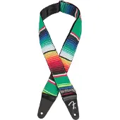 Fender Serape Gitaarband Veelkleurig Groen 0992132541