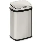 Klarstein Cleansmann 30 vuilnisbak sensor 30 liter voor vuilniszakken ABS verchroomd