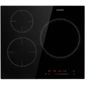 Klarstein Delicatessa 3 inductiekookplaat 3 zones 5800W glaskeramiek zwart