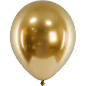 Party Deco Ballonnen Glossy Goud - 50 stuks