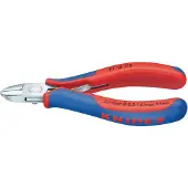 Knipex 77 12 115 Elektronica en fijnmechanica Zijkniptang Met facet 115 mm