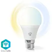 Nedis SmartLife Wi-Fi LED-lamp - B22 fitting / warm-wit tot koud-wit