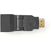 Nedis HDMI adapter - (4K@30Hz, Draaibaar, Verguld)