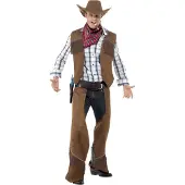 Smiffys Mooi cowboy kostuum Willem heren-M