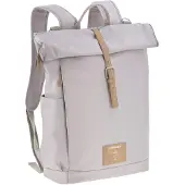 Lassig Luiertas Rugzak Green Label Rolltop - Kleur Grijs