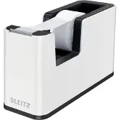 Leitz 5364 WOW plakbandhouder wit/zwart
