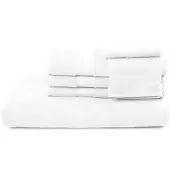Woodynox Royal Touch gastendoek 40x70 cm, wit