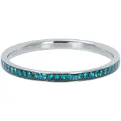 Ixxxi Vulring Zirconia Turquoise Zilver | Maat 19