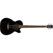 Fender CB-60SCE Elektro-akoestische Bass Zwart
