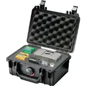 Peli 1120 zwart met plukschuim