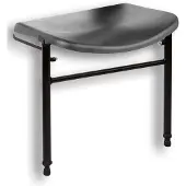 Handicare dubbele hulppootset voor douchezitting antraciet ral 7028 LI2214201111