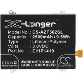 123accu Asus C11P1410 / 0B200-01210100 accu (2500 mAh, huismerk)