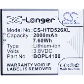 123accu HTC BOPL4100 / HQ60331141000 accu (2000 mAh, huismerk)