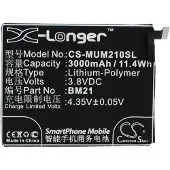 123accu Xiaomi BM21 accu (3000 mAh, huismerk)
