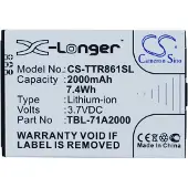 TDR TP-Link TBL-71A2000 accu (2000 mAh, huismerk)