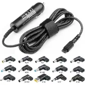 CoreParts Sigarettenaanstekeradapter - MicroBattery - 90 Watt - Zwart - Accessoire - Auto