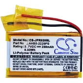 123accu Bosch 502030 accu ( 3.7V, 250 mAh, huismerk)