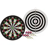 KRF Flock With 6 Darts 45 Cm Dartboard Veelkleurig