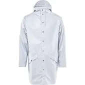 Rains Long Jacket 1202 Jas - Metallic Ice Grey