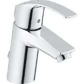 GROHE Eurosmart New Wastafelkraan - Lage Uitloop - Met Stopketting - Chroom