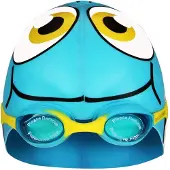 Waimea Zwemmuts Vis met Zwembril - Junior - Anti-Condens - UV-protectie