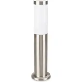 Eltra tuinpaal - E27 max 20W spaarlamp - IP44 - inox