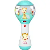Sophie La Girafe Sophie de giraf Shake Shake Rammelaar - Muziekrammelaar - Babyspeelgoed - Elektrisch - Met bewegingsdetector - Vanaf 3 maanden - 16.4x6.9x6.9 cm