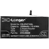 123accu Apple iPhone 7 Plus / iPhone 7+ accu (3.82 V, 3300 mAh, huismerk)