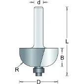 Rvstools Holprofielfr 86-8 R12,7mm Hm+Lager As8mm