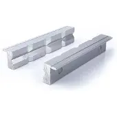HBM Machines HBM 125 mm Aluminium Opzetbekken met Dubbele V