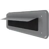 Door-Line briefplaat aluminium klep