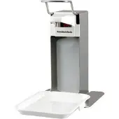 Mediqo-Line zeep- en desinfectiedispenser 500ml RVS + opvangschaal MQLTD05E