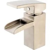 Wiesbaden Rombo Wastafel kraan Waterval met Waste - RVS Look