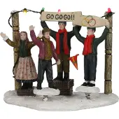 Luville Kerstfiguur Cheering People