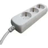 VB 41312 Tafelcontactdoos 3-Voudig + RA 5M 3x1mm