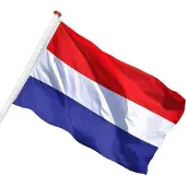 Talamex Dutch Classic Rood,Wit,Blauw 80 x 120 cm