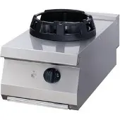 Maxima - Krachtig gasfornuis voor wokgerechten - Ø28,5 cm kookring - Enkele unit - 70 cm diep - Gas