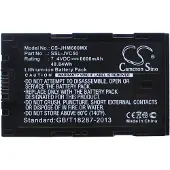 123accu JVC SSL-JVC50 accu (7.4 V, 5200 mAh, huismerk)