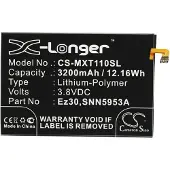 123accu Google EZ30 / SNN5953A accu (3200 mAh, huismerk)