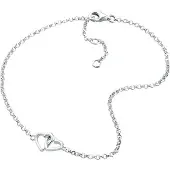 Elli Enkelbandje Verweven Hartjes 925 Sterling Zilver