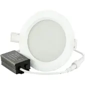 Groenovatie LED Inbouwspot 5W, Wit, Rond, Waterdicht IP65, Badkamer / Veranda