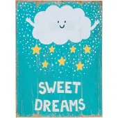 Clayre & Eef Tekstbord 30x1x40 cm