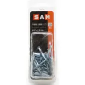 Sam ribnagels met Platte kop 2,7x L30 mm 65 stuks