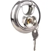 Talamex Disk Padlock Zilver 70 mm
