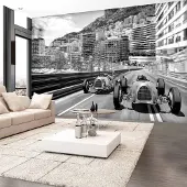 Karo-art Fotobehang - Monte Carlo Race F1
