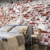 Karo-art Fotobehang - Oude muur