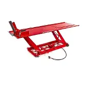 Toolsidee HBM 300 Motorheftafel Hydraulisch en Pneumatisch Met Luxe voorwielklem